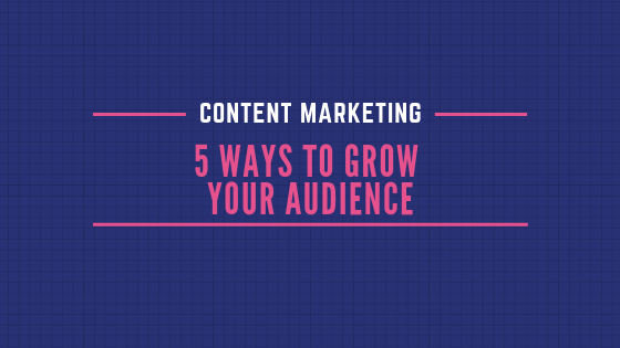 5 Ways To Grow Your Website Audience